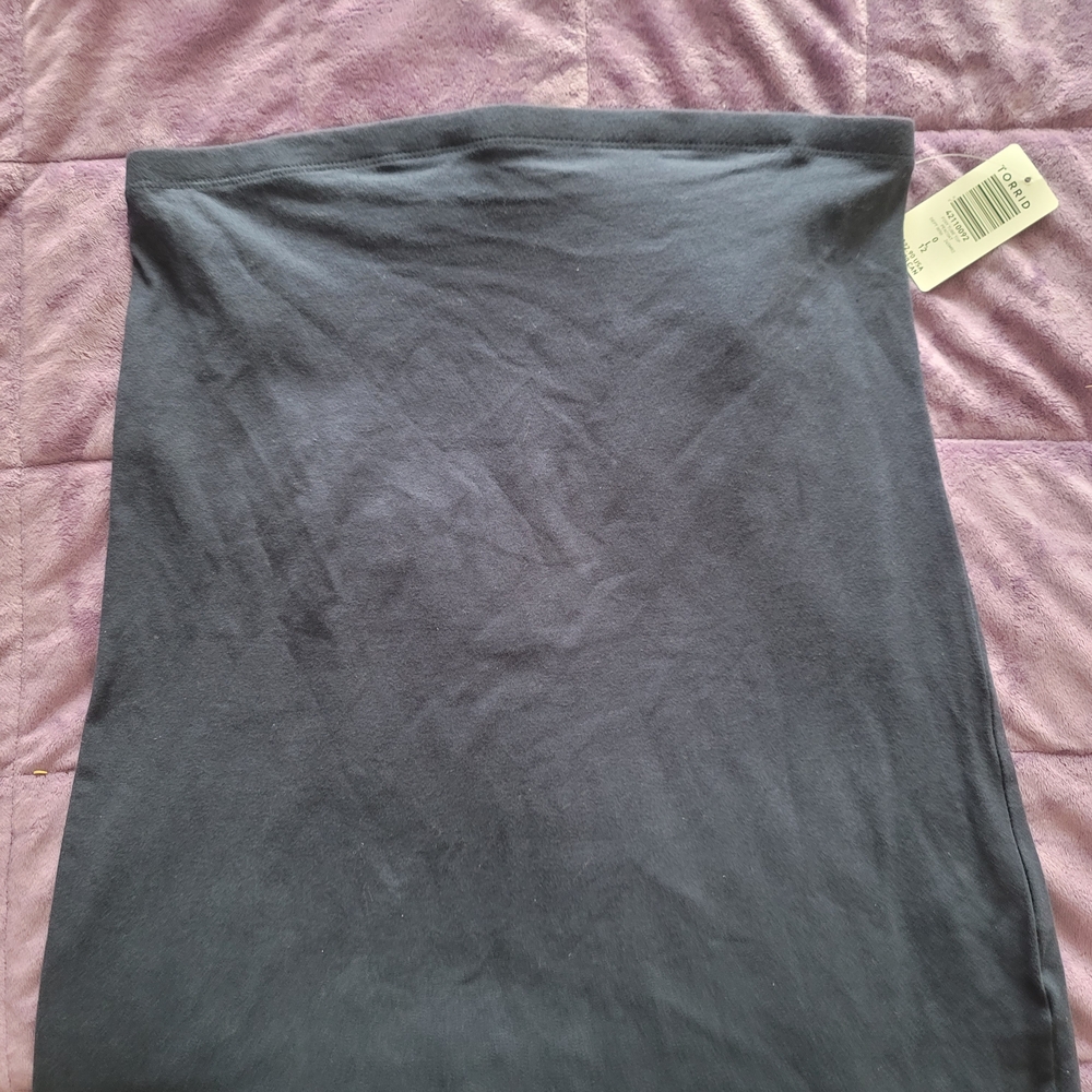 *NWT* Torrid Navy Blue Cadual Strapless Top